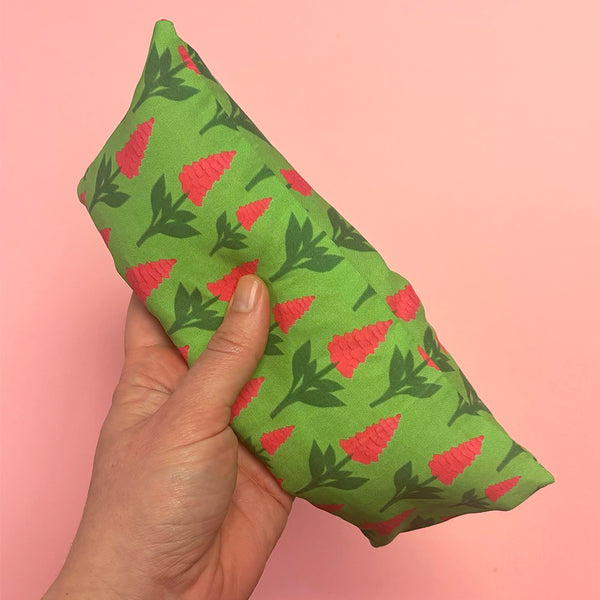 Lavender eye pillow | Foxglove print