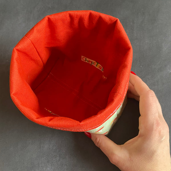 Small Plant cosy or basket | Mushroom print