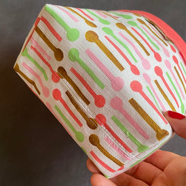 Plant cosy or basket | Colourful shapes print
