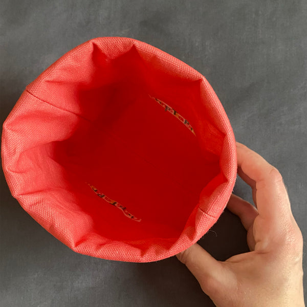 Plant cosy or basket | Colourful shapes print