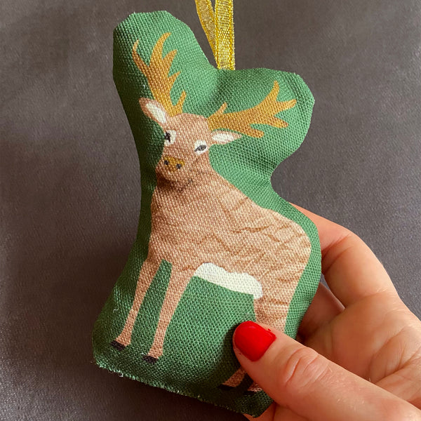 Woodland Christmas Tree Decorations | Set of 3