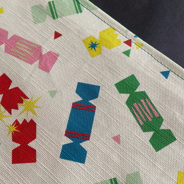 Christmas cracker table runner | double sided