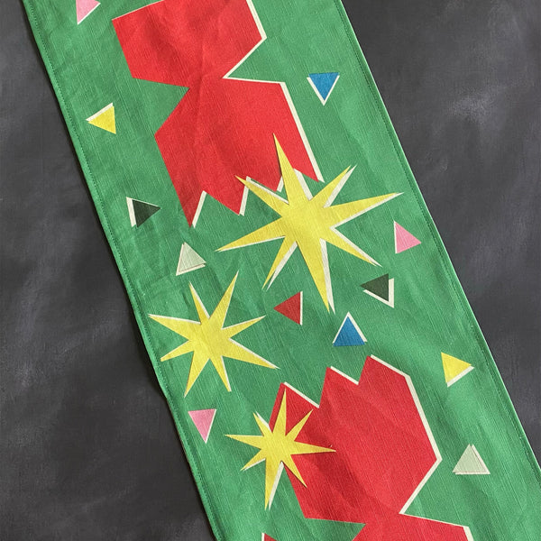 Christmas cracker table runner | double sided
