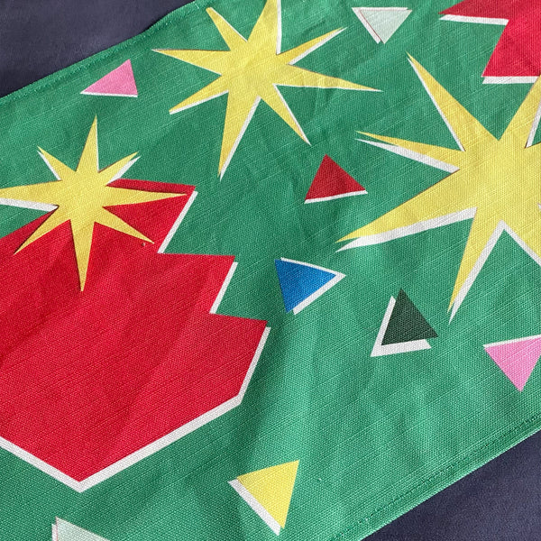 Christmas cracker table runner | double sided