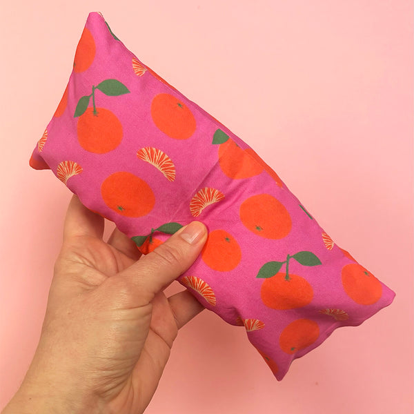 Lavender eye pillow | Satsuma print