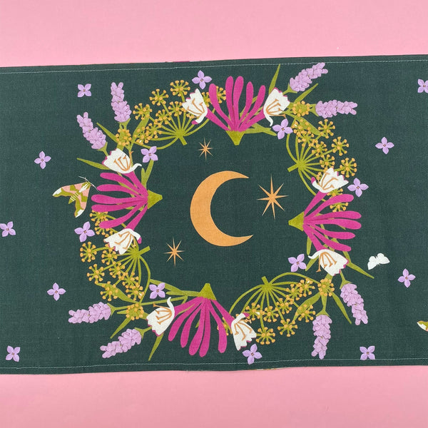 Midsummer night table runner | double sided