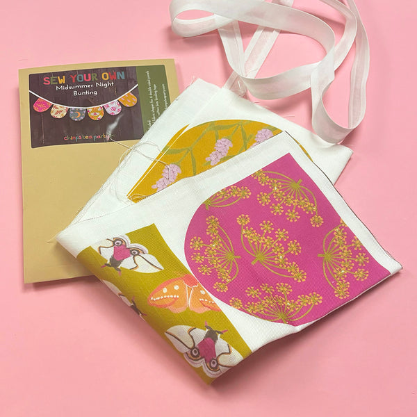 Sewing project | Midsummer night bunting | make your own