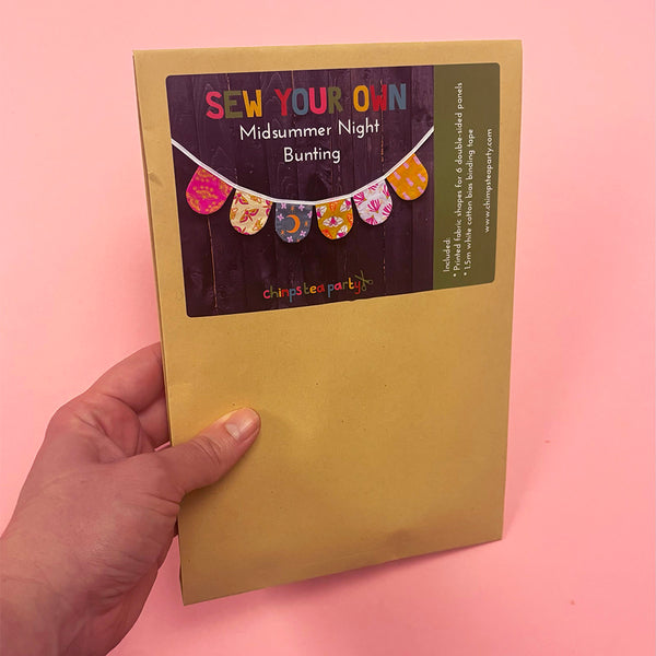 Sewing project | Midsummer night bunting | make your own