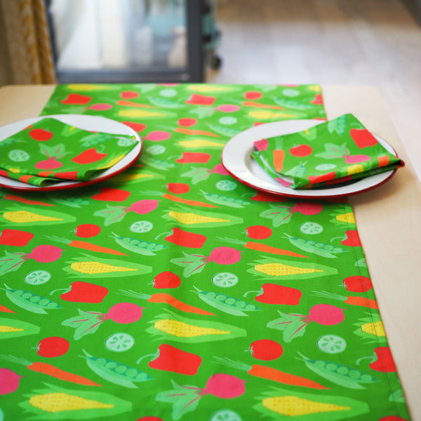 Vegetable Table Runner