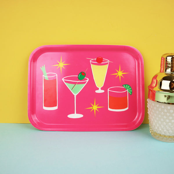 Atomic Cocktail Tray