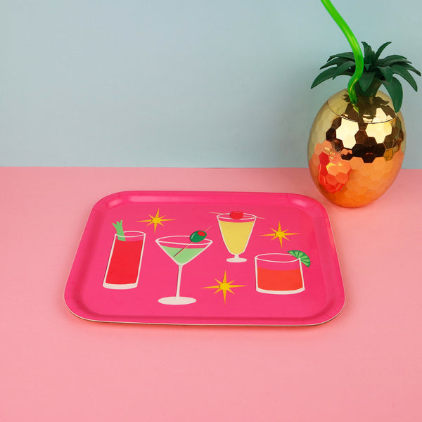 Atomic Cocktail Tray