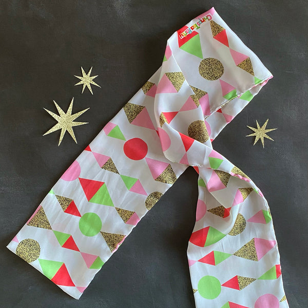 Geometric Hair Scarf
