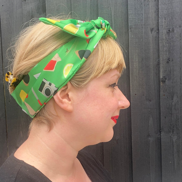 Summer Picnic Hair Scarf