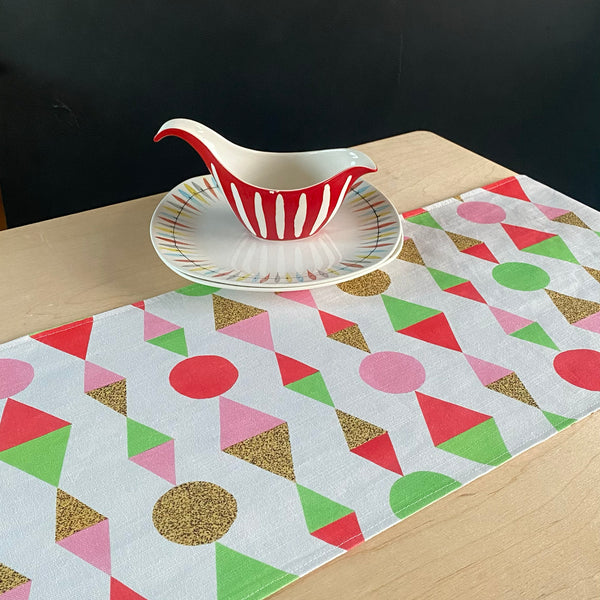 Festive table runner | double sided
