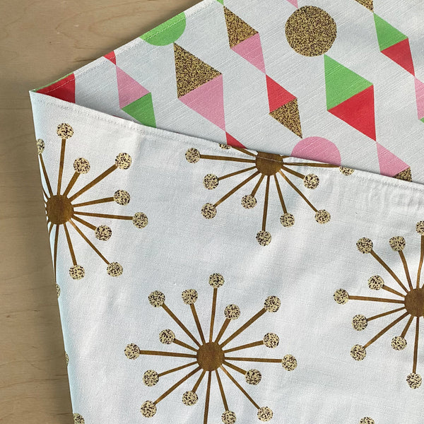 Festive table runner | double sided