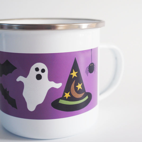 Last 2! | Halloween Enamel Mug