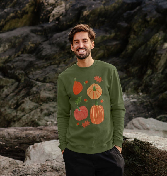 Pumpkin lovers men's jumper