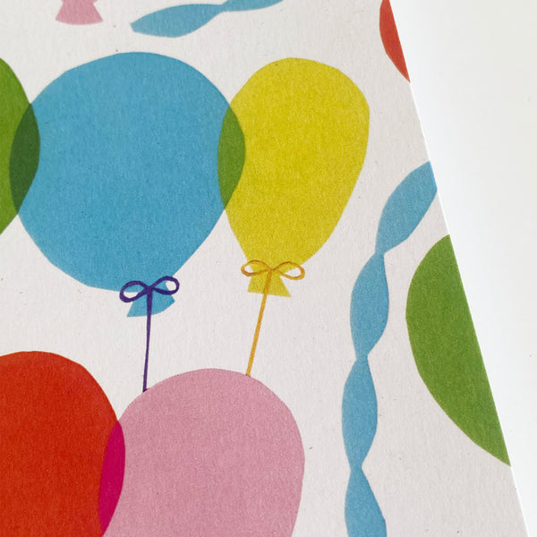 Birthday Card | Balloons | Recycled