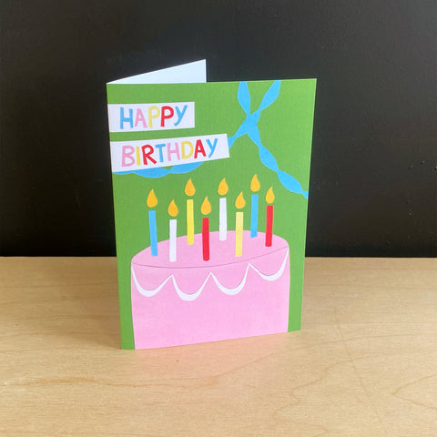 Birthday Card | Dream Cake | Recycled