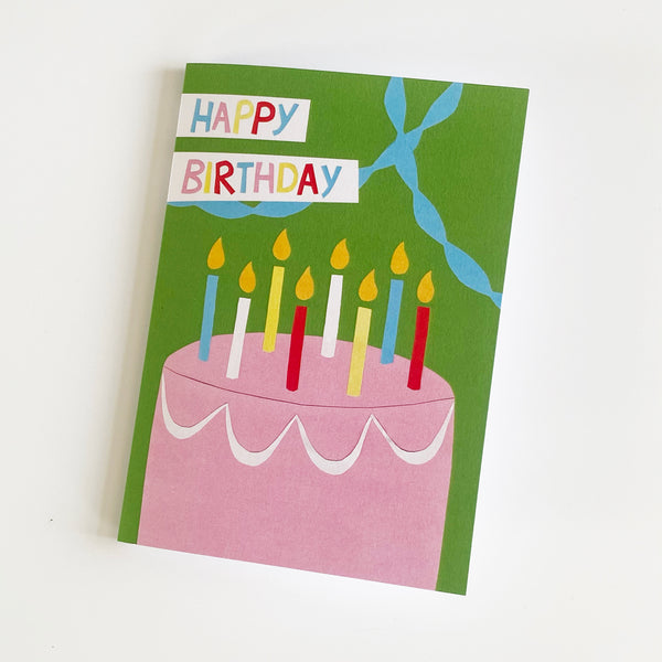 Birthday Card | Dream Cake | Recycled
