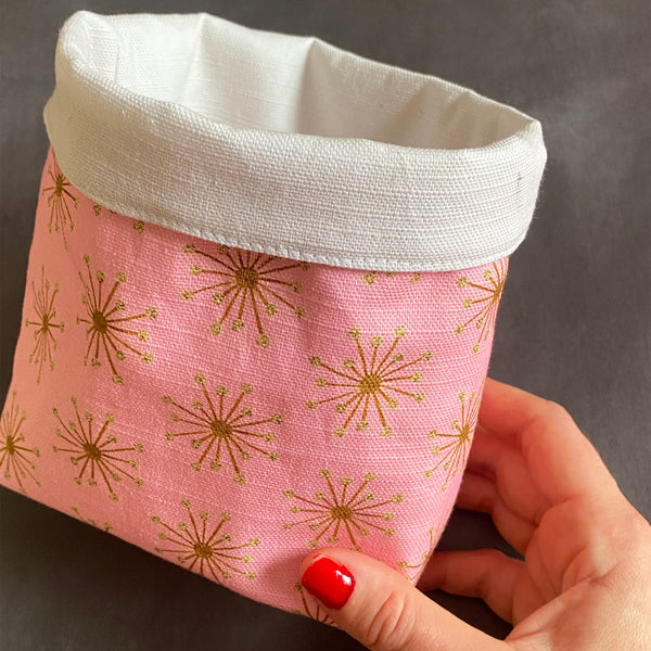 Plant cosy or basket | Starburst print