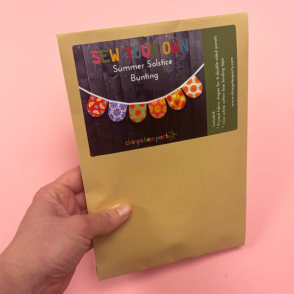 Summer solstice bunting | sewing project | make your own