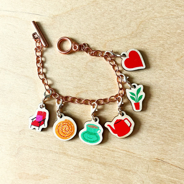 'Simple joy' charms - Cosy selection