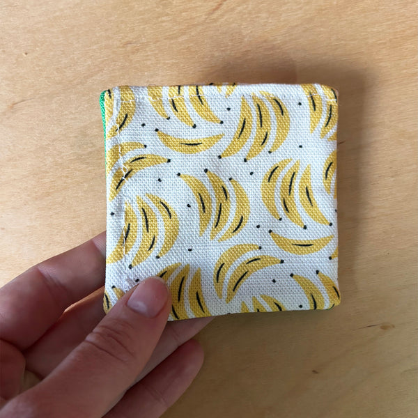 Fabric bookmark | Bananas