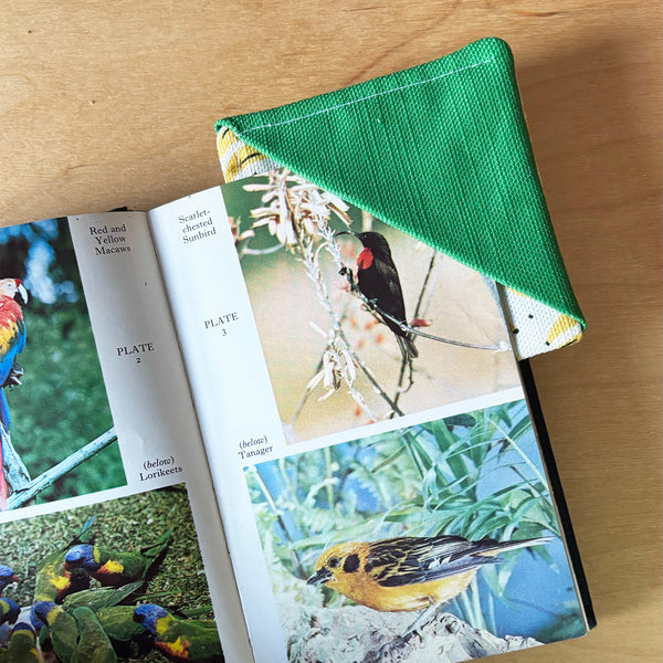 Fabric bookmark | Bananas