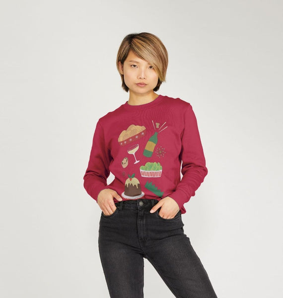 Christmas dinner women's jumper