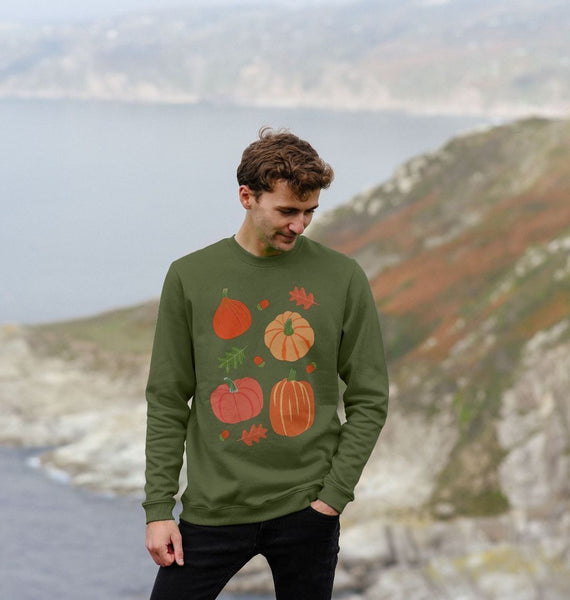 Pumpkin lovers men's jumper