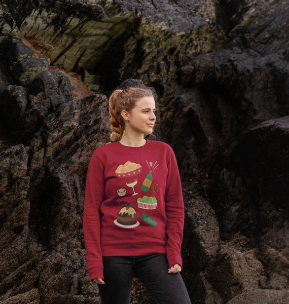 Christmas dinner women's jumper