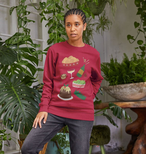 Christmas dinner women's jumper