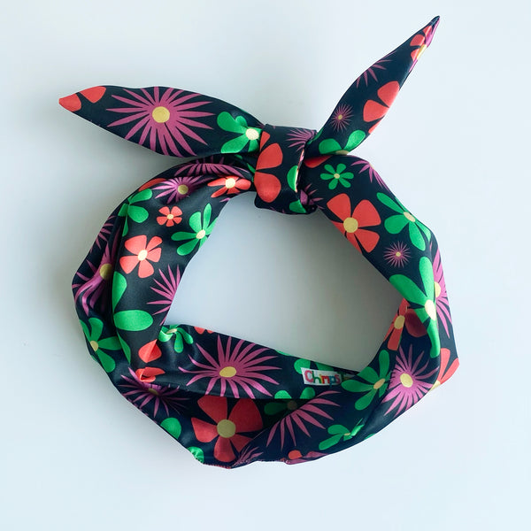 End of Line | Flower Child Hair Scarf