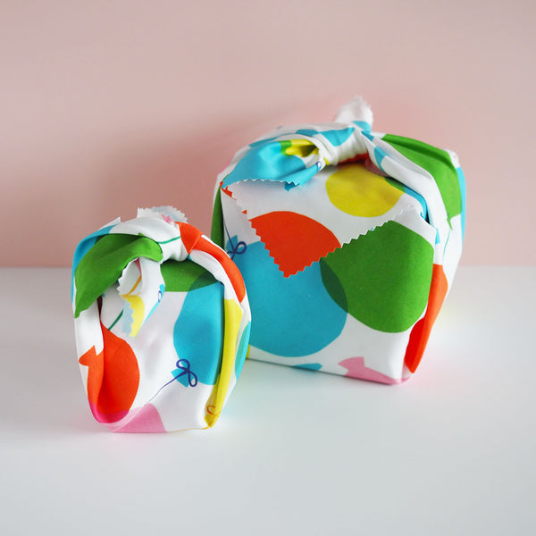 End of Line | Fabric Gift Wrapping | Pack of 3 | Furoshiki