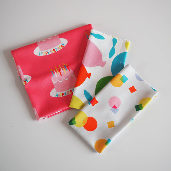 End of Line | Fabric Gift Wrapping | Pack of 3 | Furoshiki