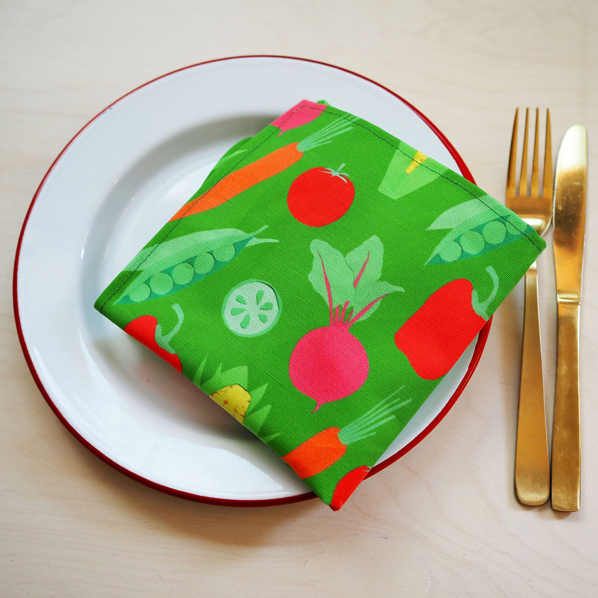 Vegetable Napkins | Set of 2, 4 or 6