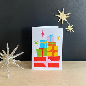 Christmas Cards | Single or Pack of 4 | Mid Century Kitsch
