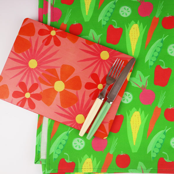 Flower Power Placemats | Set of 2 or 4