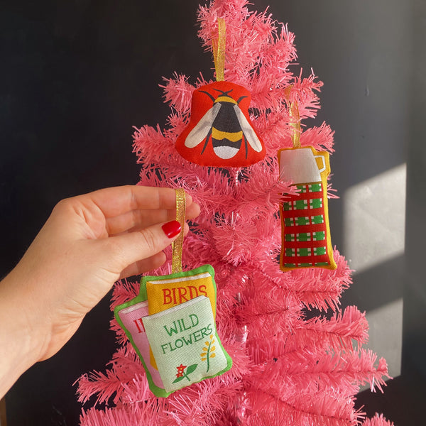 Make Your Own Set of 3 Nature Christmas Tree Decorations