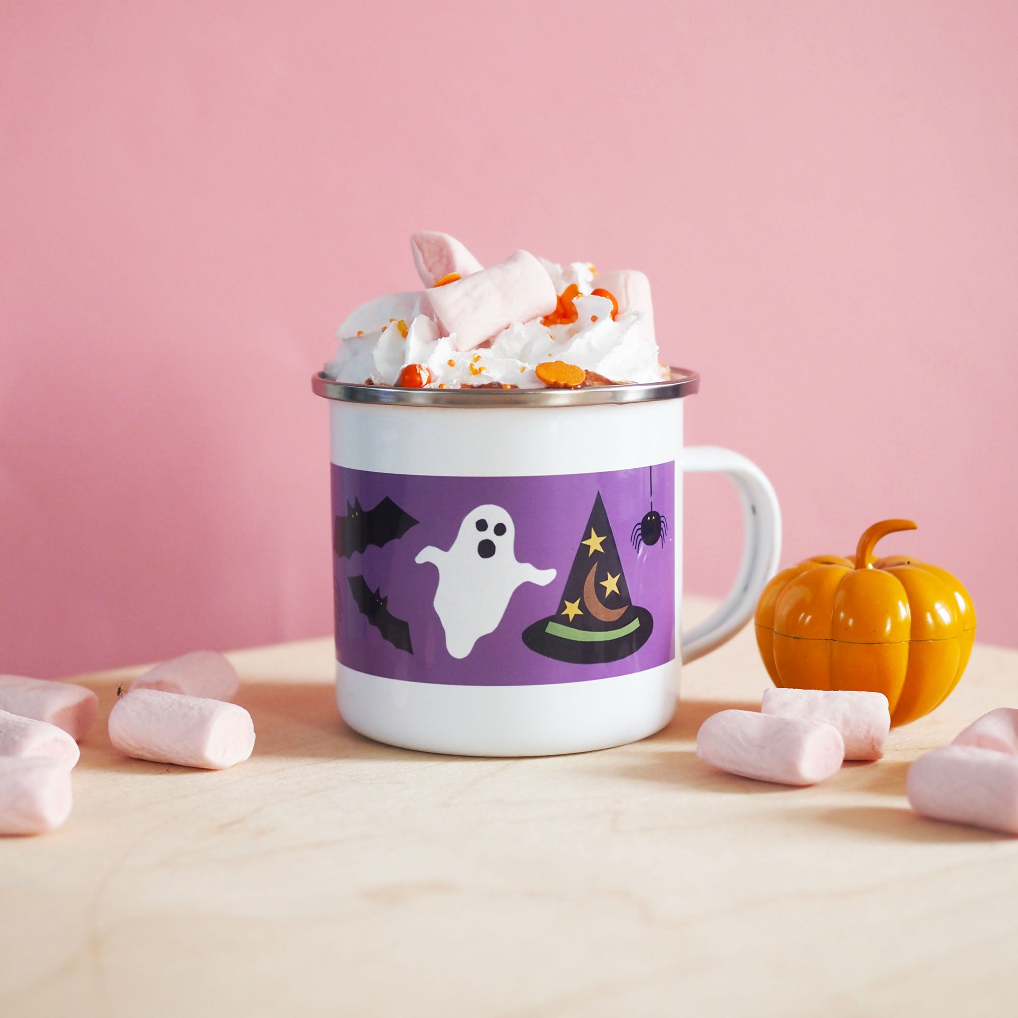 End of Line | Halloween Enamel Mug