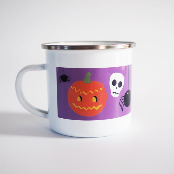 End of Line | Halloween Enamel Mug