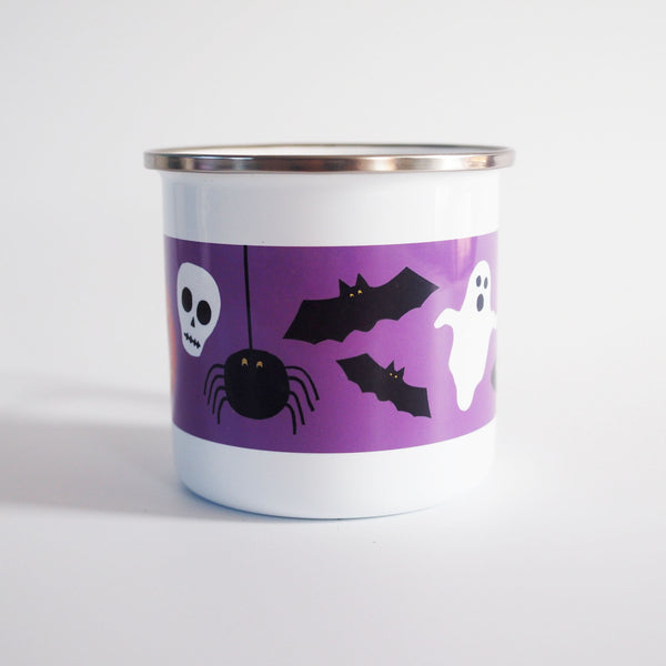 End of Line | Halloween Enamel Mug