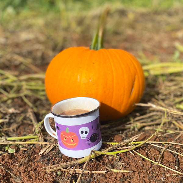 End of Line | Halloween Enamel Mug