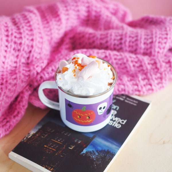 End of Line | Halloween Enamel Mug